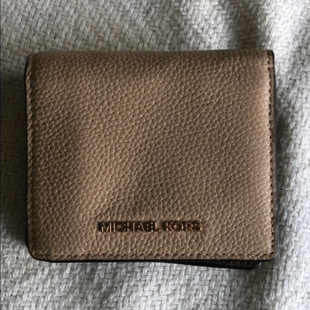 Small MK blush color Wallet